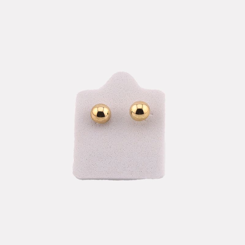 Broqueles Media Bola Lisa #6 10k 0.2g